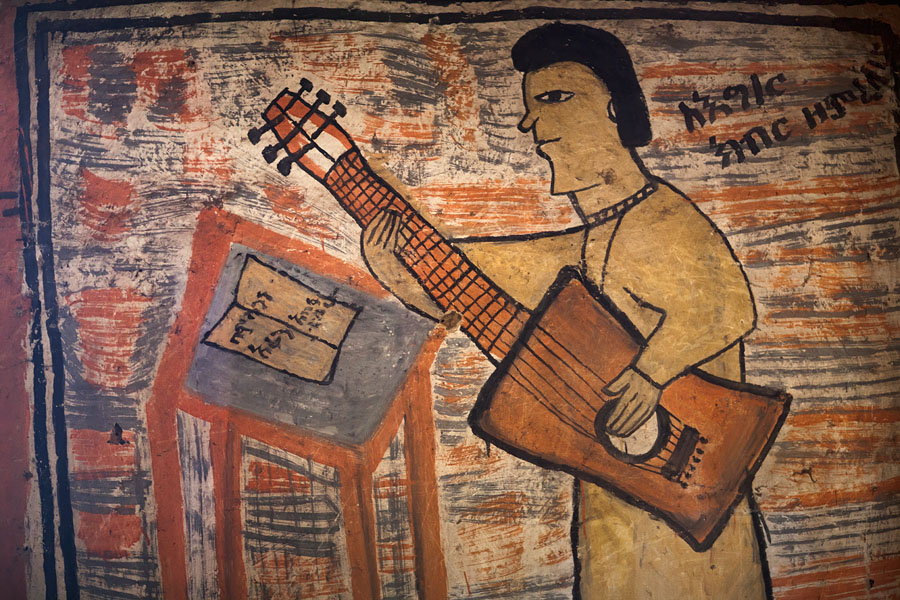 215   Gurage house paintings   Ethiopia